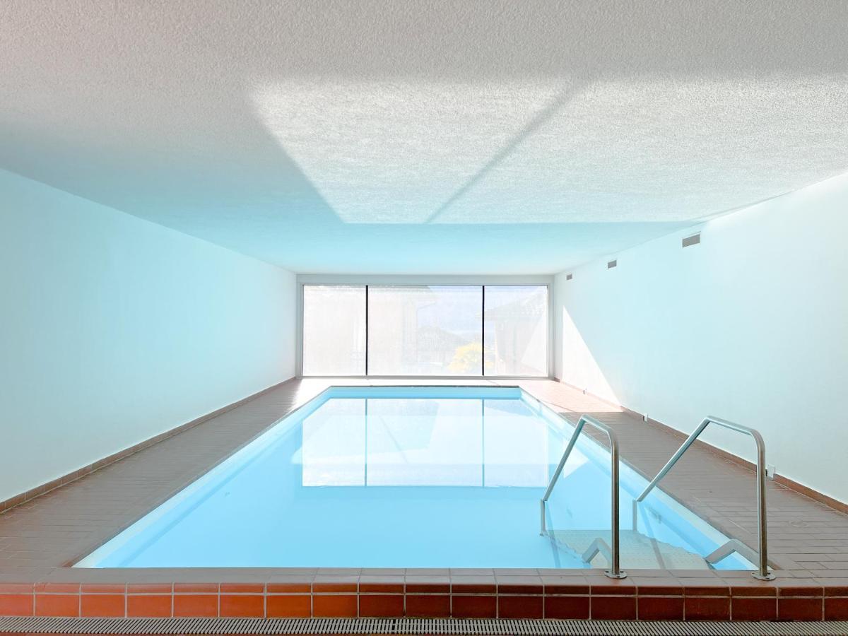 Bright Tiny Studio - Shared Pool & Sauna - Free Parking - Air Condition Muralto ภายนอก รูปภาพ